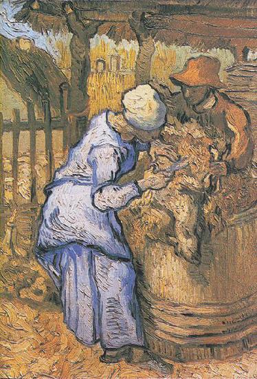 Vincent Van Gogh The shearer China oil painting art